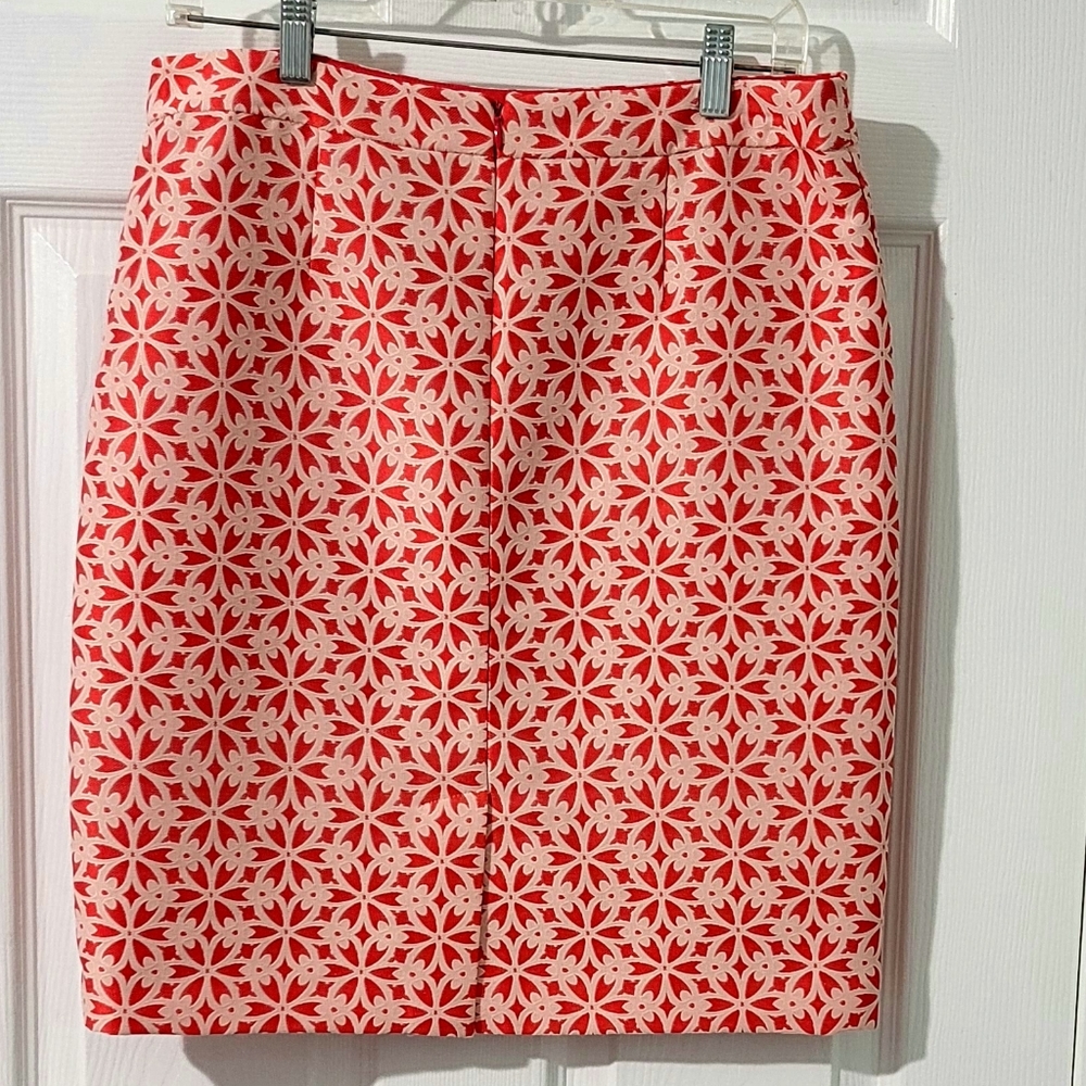 Lord & Taylor Petites Women's Floral Straight Pencil Skirt Size 8
